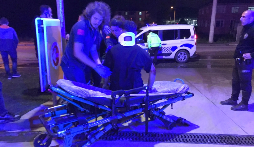 Alkollü sürücüler kaza yaptı: 2 yaralı