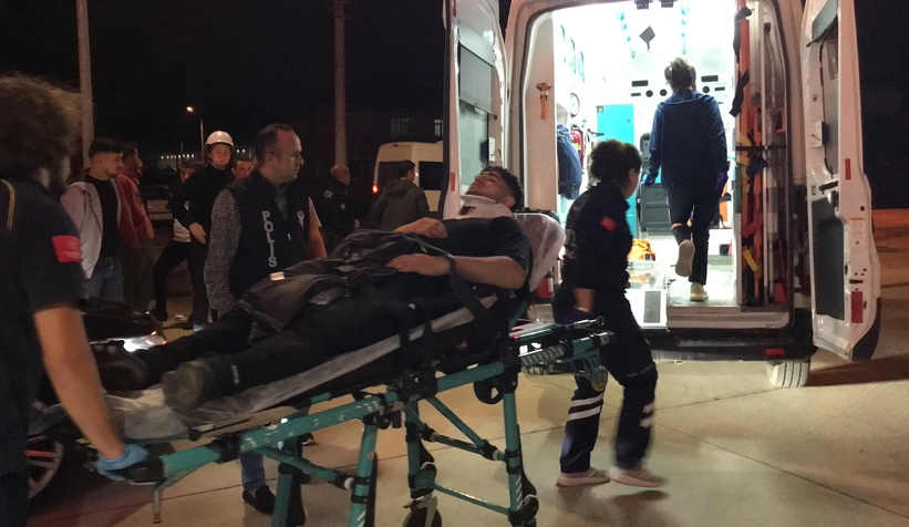 Alkollü sürücüler kaza yaptı: 2 yaralı