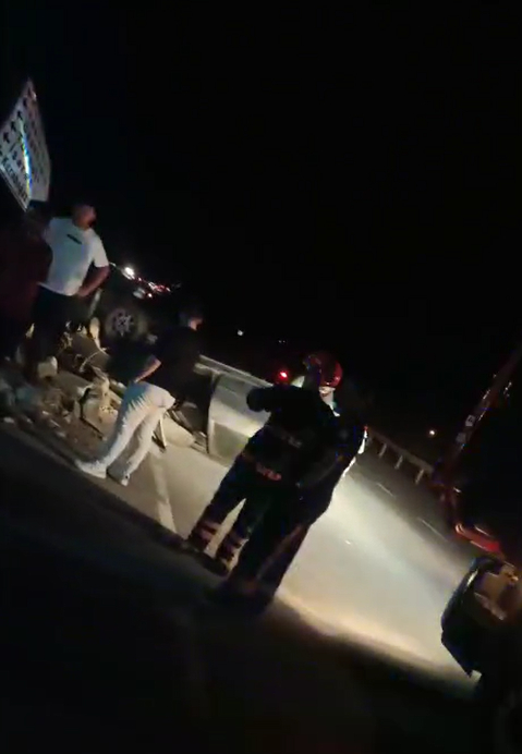 Alkollü sürücünün kullandığı otomobil takla attı