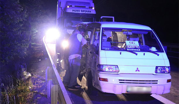 Anadolu Otoyolu’nda ekipleri alarma geçiren kaza