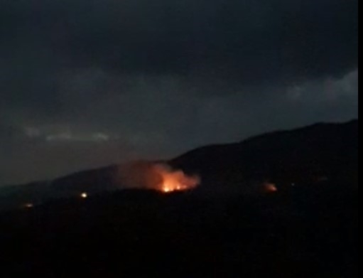 Anız yangını kontrolden çıktı