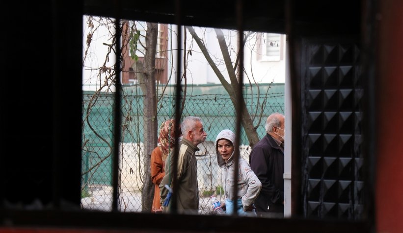 Apartmanda yangın paniği