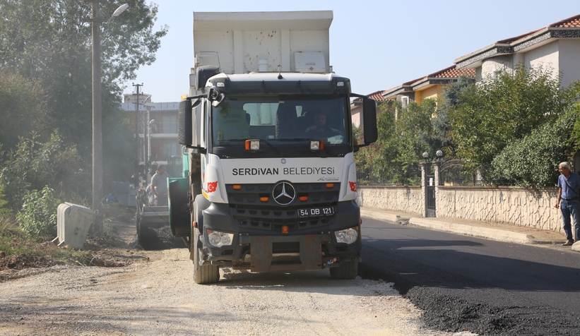 Arabacıalanı’na sıcak asfalt