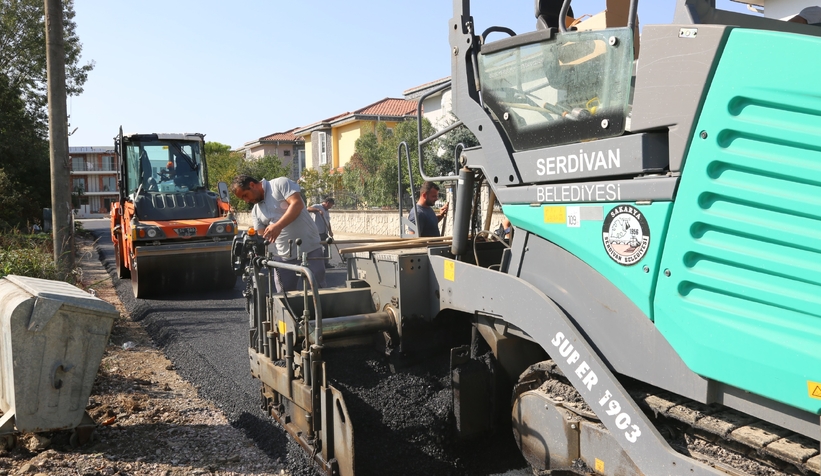 Arabacıalanı’na sıcak asfalt