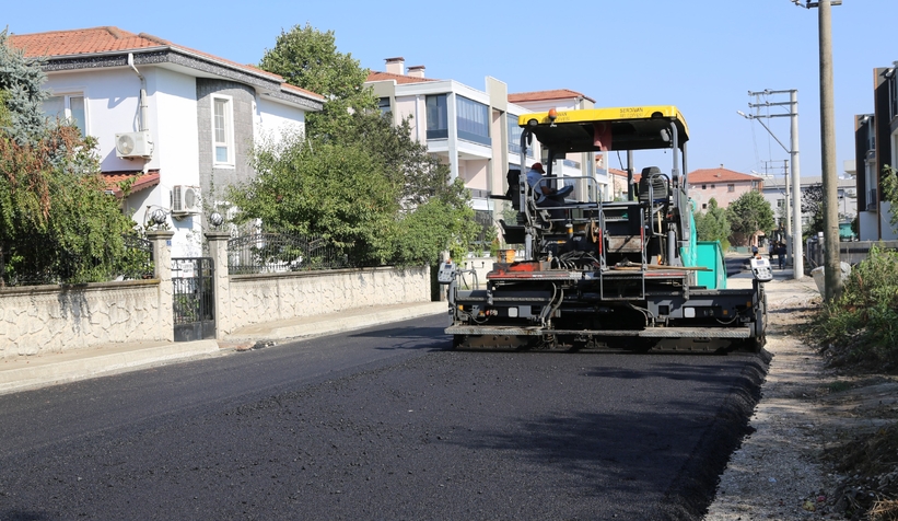 Arabacıalanı’na sıcak asfalt