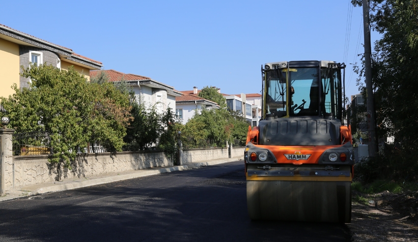 Arabacıalanı’na sıcak asfalt