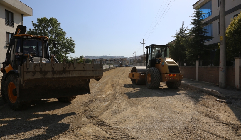 Arabacıalanı’na sıcak asfalt