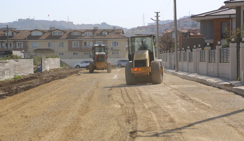 Arabacıalanı’na sıcak asfalt