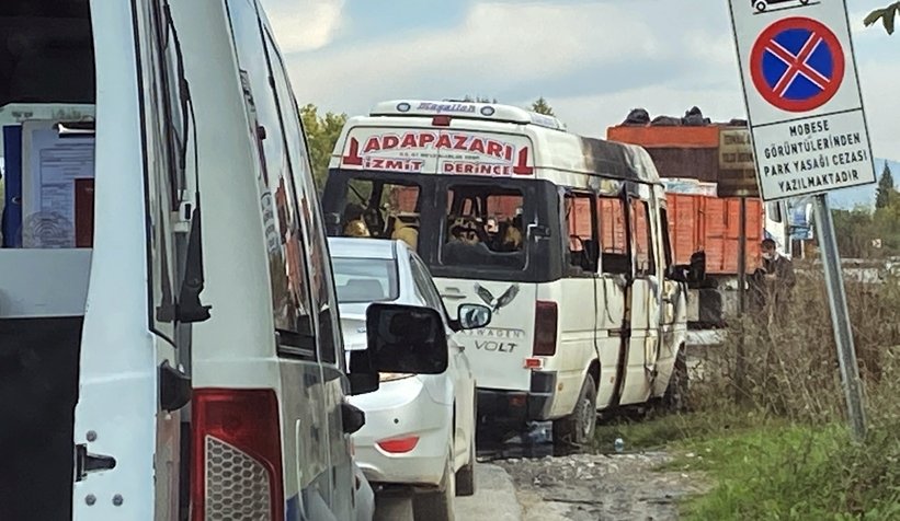 Aracı ateşe verip yaktı