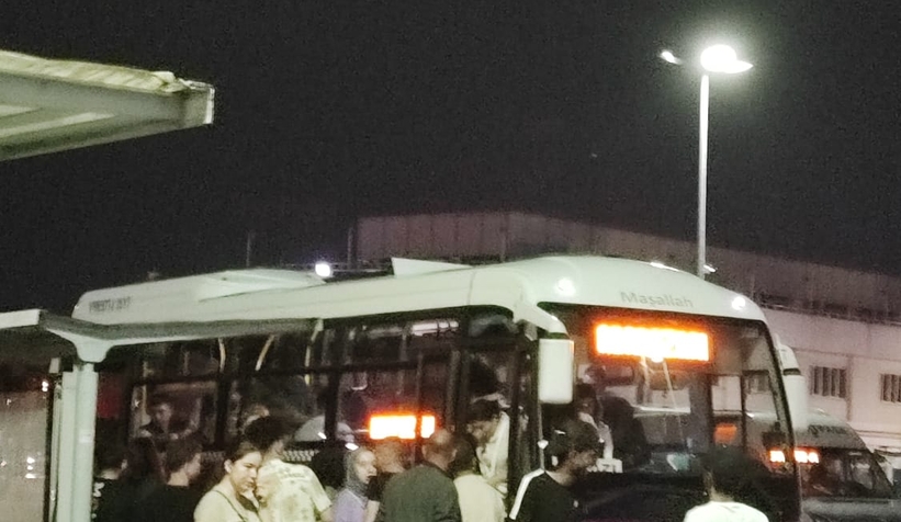 Arefe akşamı otobüs çilesi