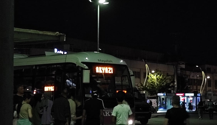 Arefe akşamı otobüs çilesi