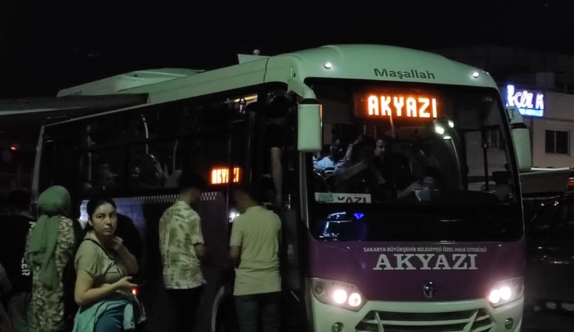 Arefe akşamı otobüs çilesi