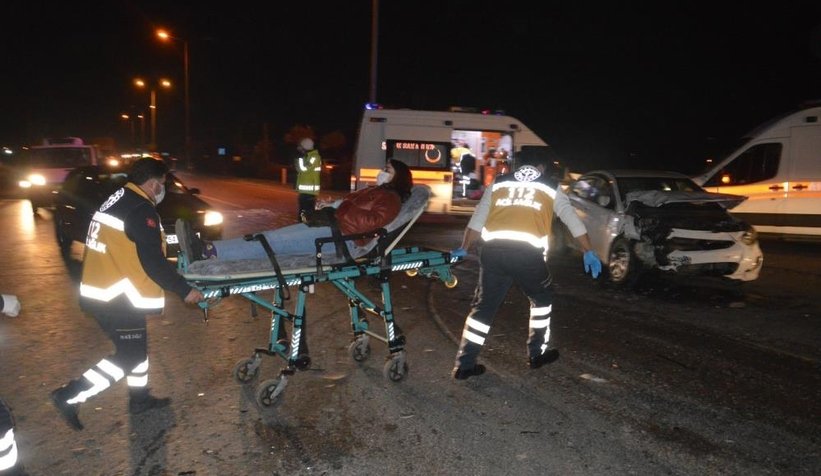 Arifiye'de kaza: 2 yaralı