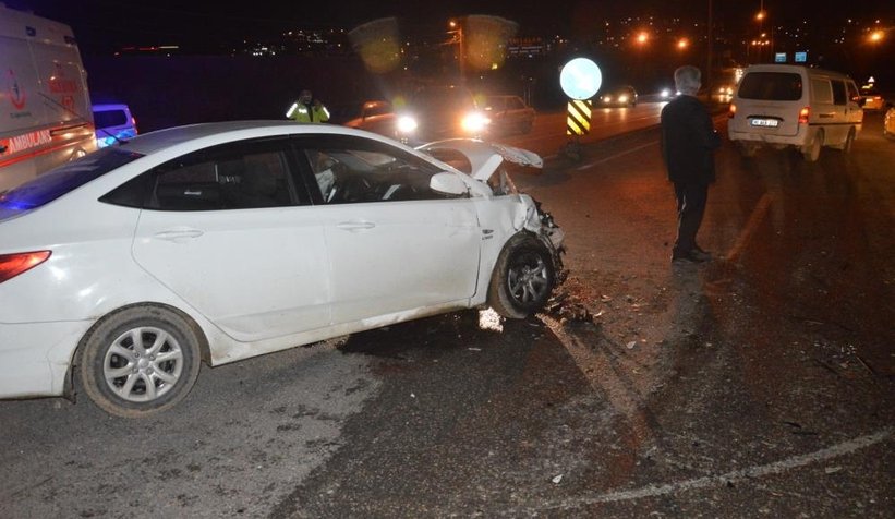 Arifiye'de kaza: 2 yaralı