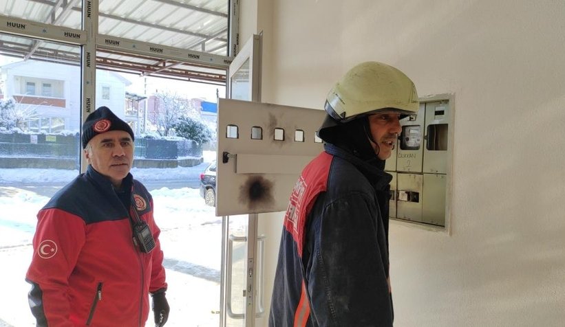 Arifiye'de korkutan patlama