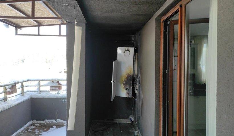 Arifiye'de korkutan patlama