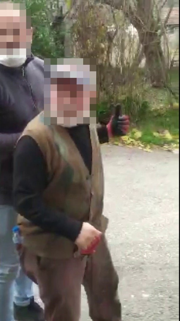 Arifiye'de skandal görüntüler