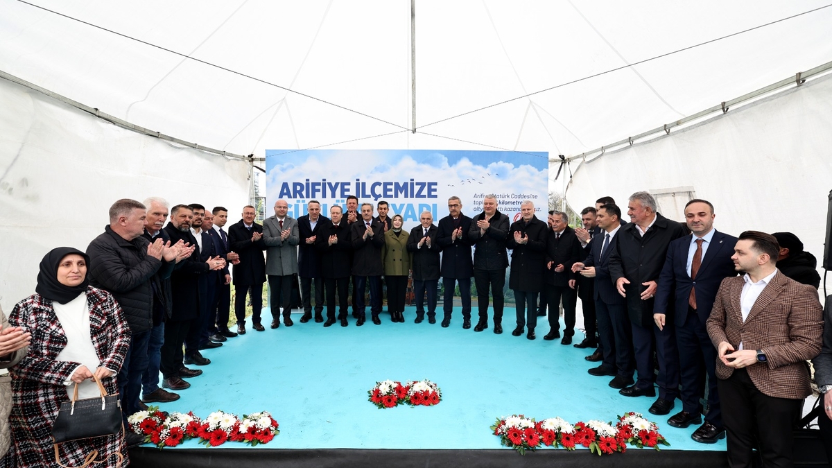 Arifiye'ye 12 kilometrelik alt yapı yatırımı