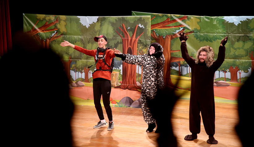 Arkadaşım Dalmaçyalı oyunu minik sanatseverler ile buluştu