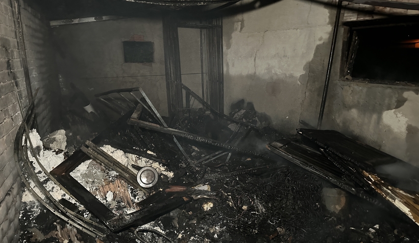 Arsa sahibinden şoke eden kundaklama iddiası