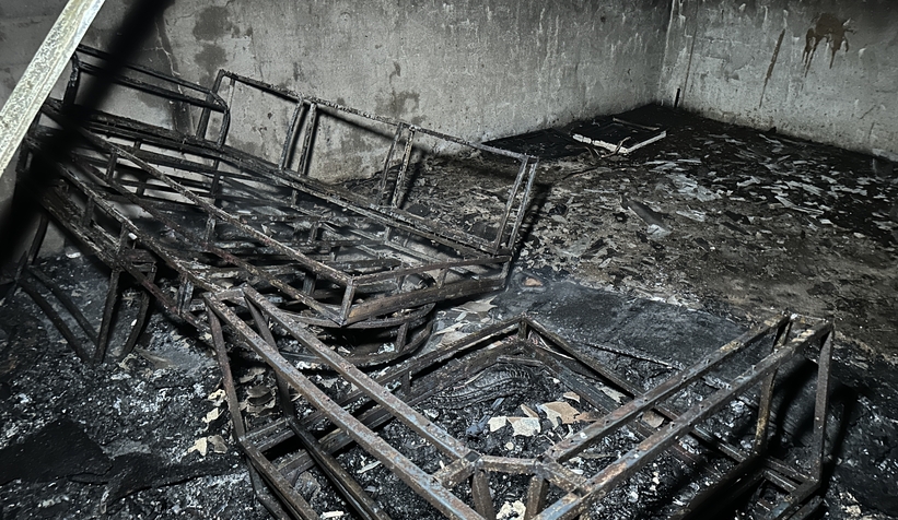 Arsa sahibinden şoke eden kundaklama iddiası