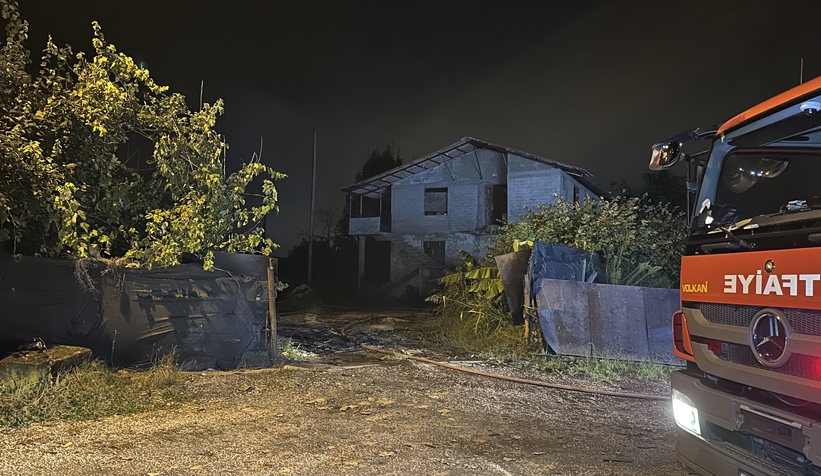 Arsa sahibinden şoke eden kundaklama iddiası