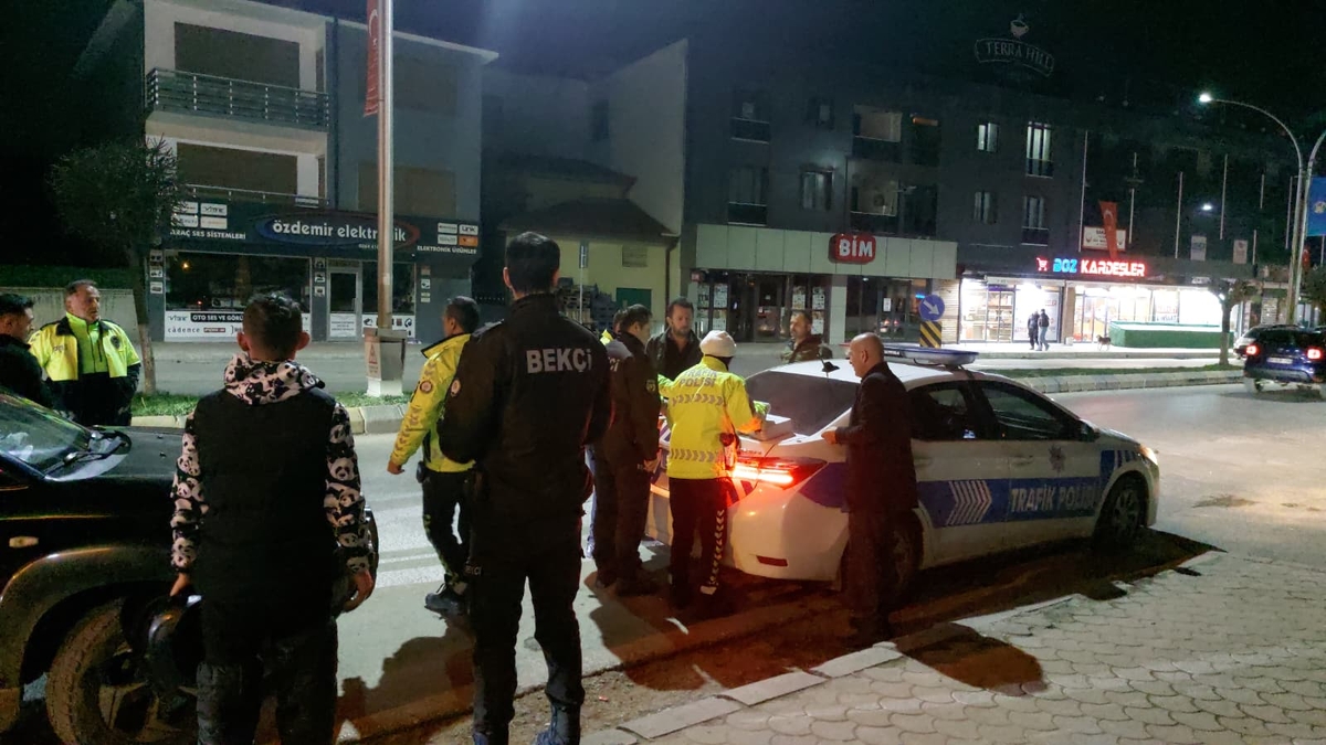 Asayiş ve trafik uygulaması ceza yağdı