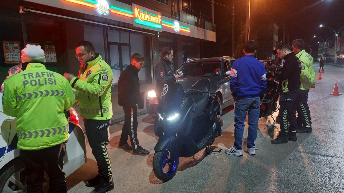 Asayiş ve trafik uygulaması ceza yağdı