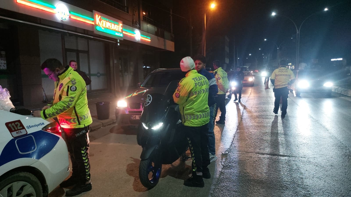 Asayiş ve trafik uygulaması ceza yağdı