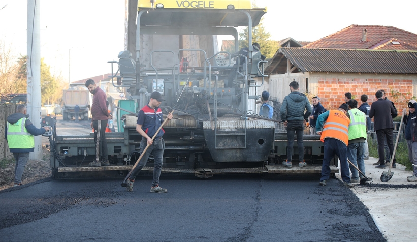 Asfaltta Bekirpaşa tamam, sıra Büyükesence'de
