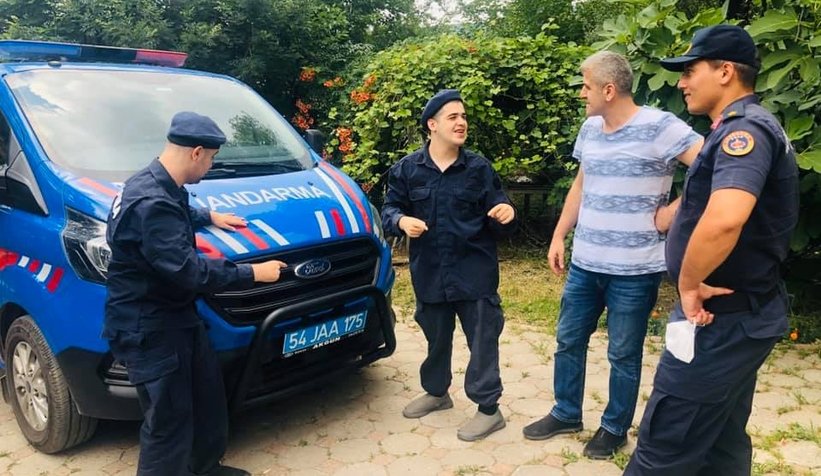 Askerlik hayalleri gerçek oldu