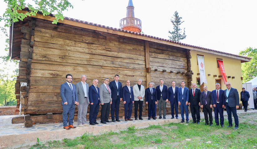 Ata yadigarı cami Büyükşehirle gün yüzüne çıkarıldı