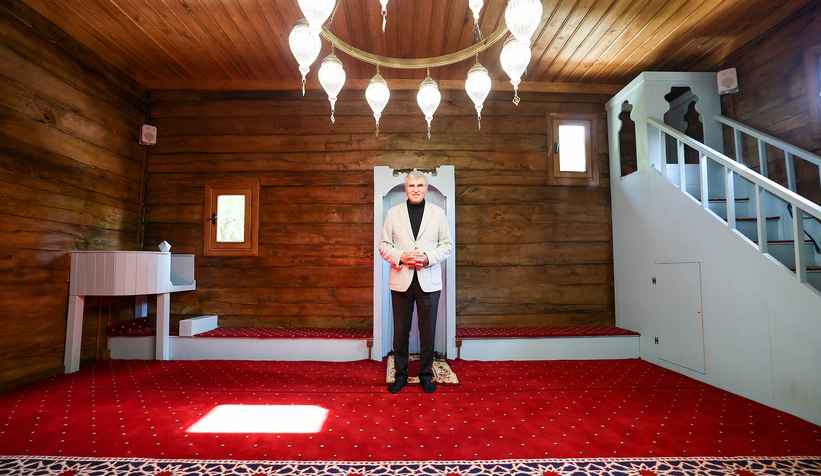 Ata yadigarı cami Büyükşehirle gün yüzüne çıkarıldı