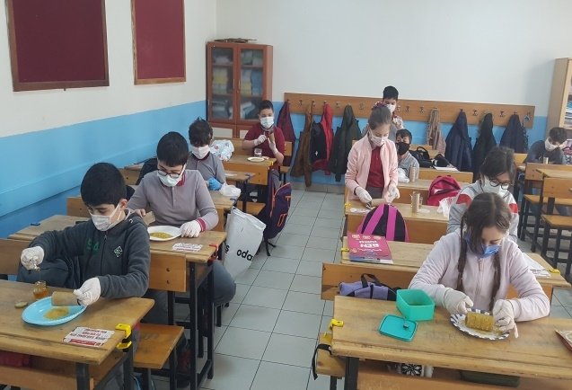 Atatürk İlkokulu 4/H Sınıfı, örnek projelere imza attı