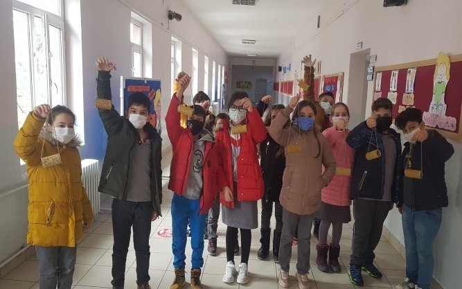 Atatürk İlkokulu 4/H Sınıfı, örnek projelere imza attı