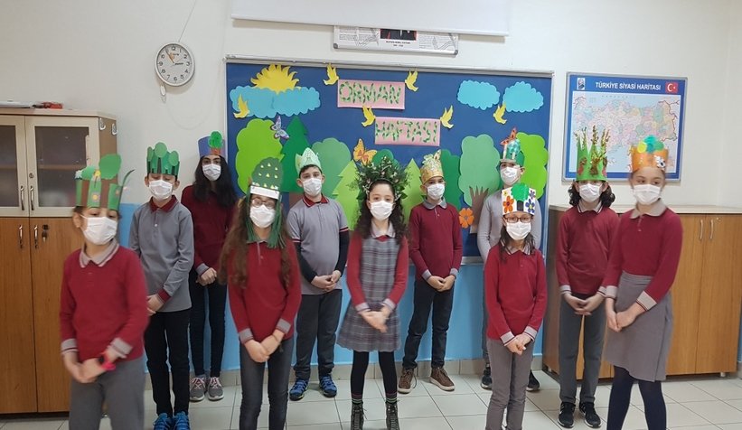 Atatürk İlkokulu 4/H Sınıfı, örnek projelere imza attı