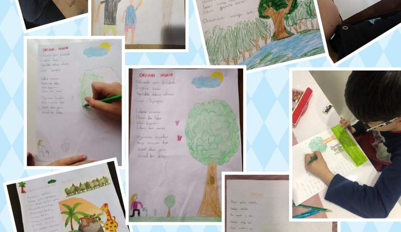 Atatürk İlkokulu 4/H Sınıfı, örnek projelere imza attı