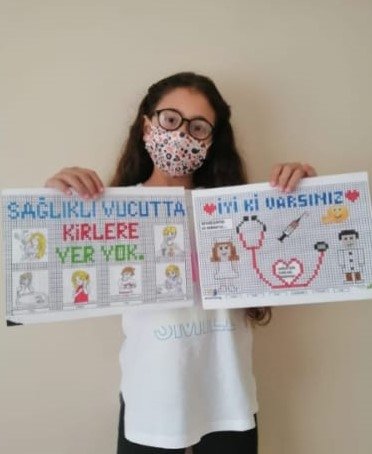 Atatürk İlkokulu 4/H Sınıfı, örnek projelere imza attı