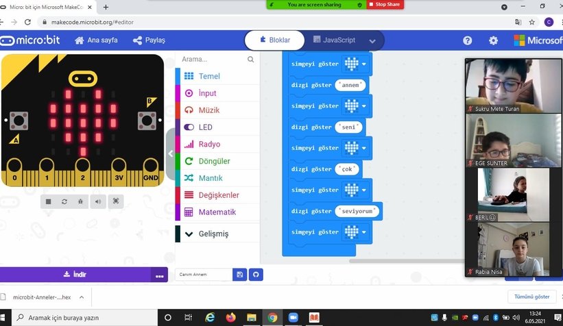 Atatürk İlkokulu 4/H Sınıfı, örnek projelere imza attı