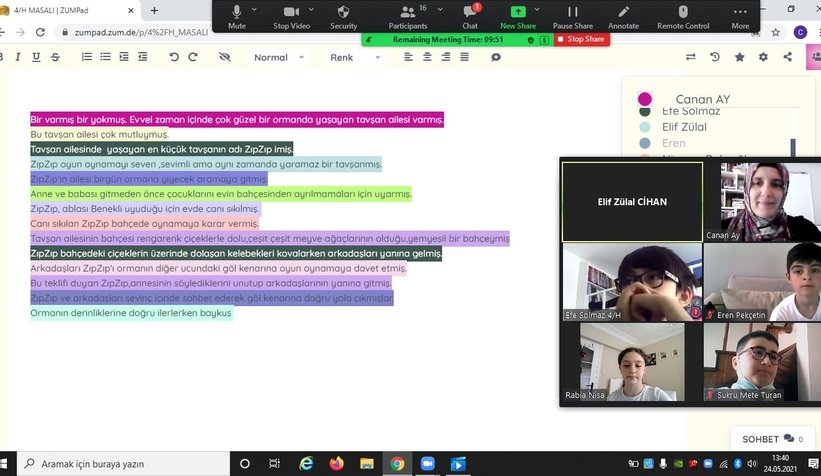 Atatürk İlkokulu 4/H Sınıfı, örnek projelere imza attı