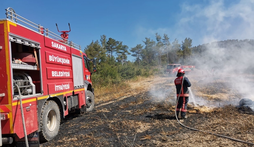 Ateş savaşçıları zorlu mücadele verdi