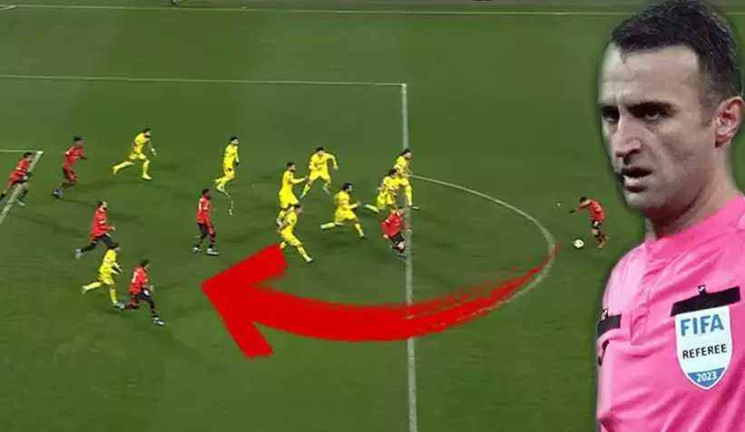 Atilla Karaoğlan ve yardımcıları da dahil kimsenin göremediğini VAR gördü