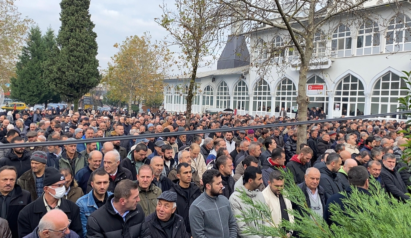 Avda kazayla vurulan Hüseyin Karaoğlan'a acı veda