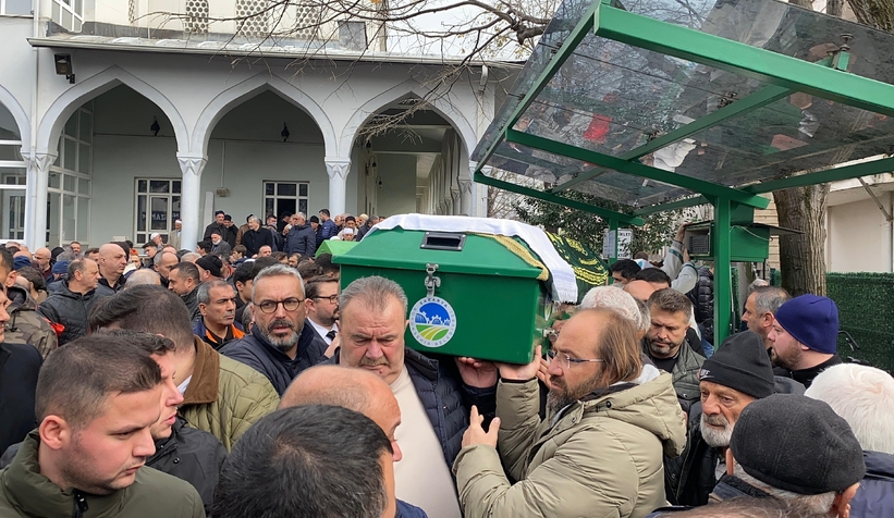 Avda kazayla vurulan Hüseyin Karaoğlan'a acı veda