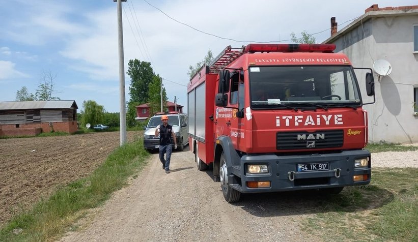 Ayağı bisikletin tekerine sıkıştı