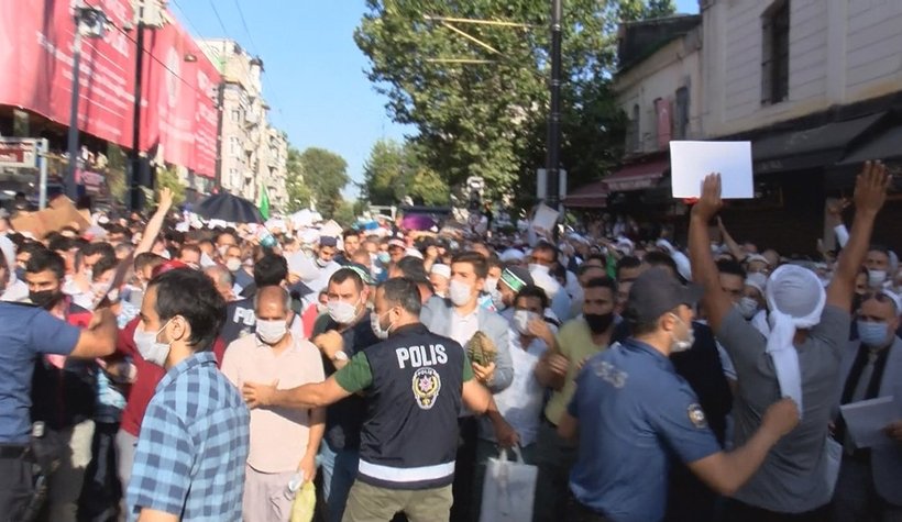 Ayasofya'ya akın ettiler