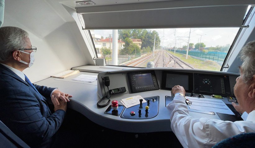 Aylar sonra Adapazarı Garı'na geldi