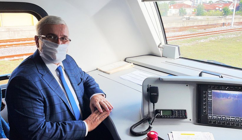 Aylar sonra Adapazarı Garı'na geldi