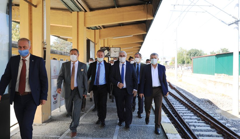 Aylar sonra Adapazarı Garı'na geldi