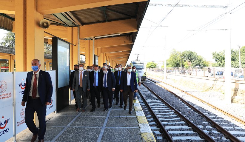 Aylar sonra Adapazarı Garı'na geldi